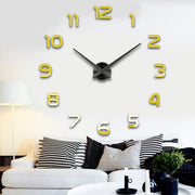 Wall Clock Mirror Sticker
