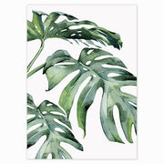 Scandinavian Green Leaves Decorative