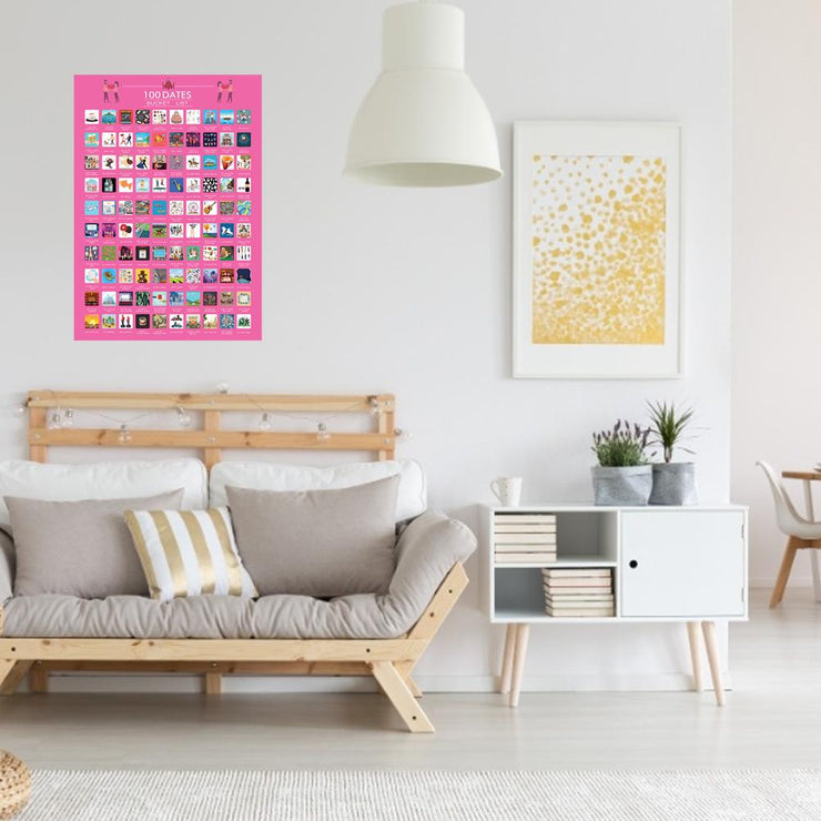 Scratch Painting Decoration Posters