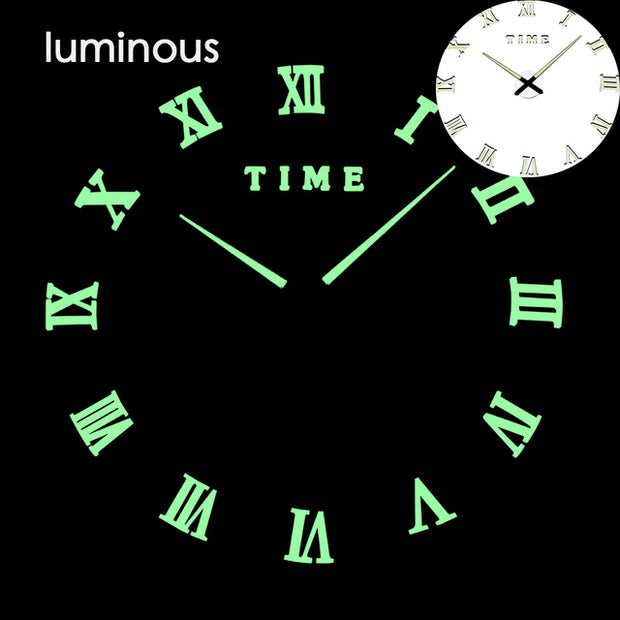 Luminous Wall Clock Large