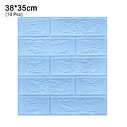 Imitation Brick Bedroom Decoration