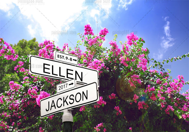 Street Sign Home Decor