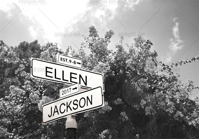 Street Sign Home Decor