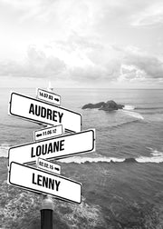 Street Sign Home Decor
