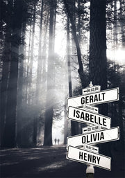 Street Sign Home Decor