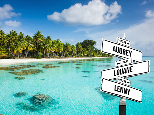 Street Sign Home Decor