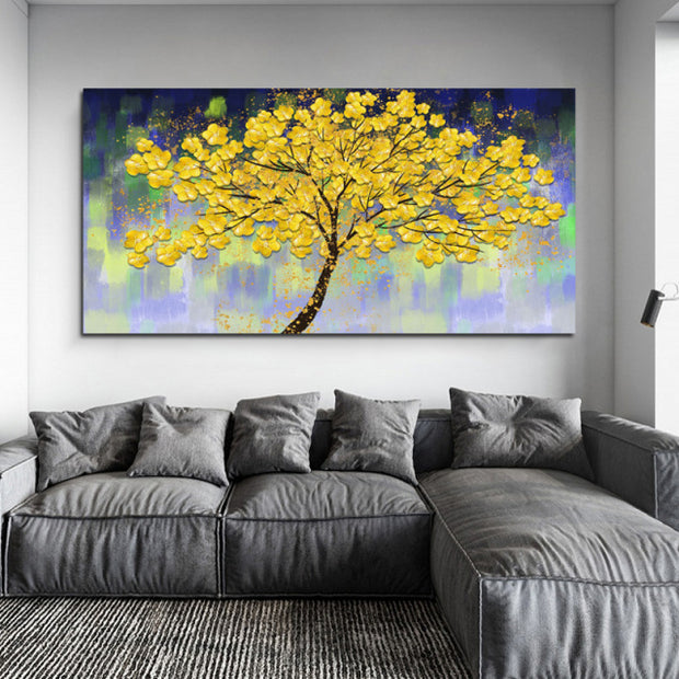 Abstract Flower Picture Canvas