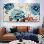 Abstract Flower Picture Canvas