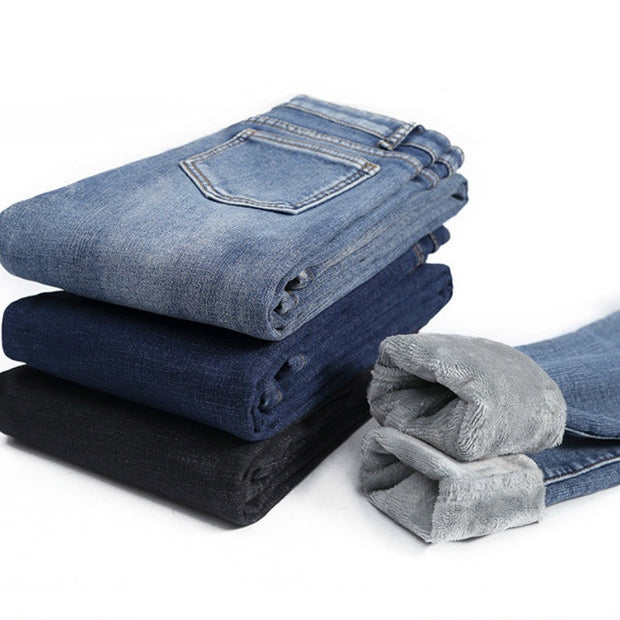 Ladies Casual Denim Pencil Pants