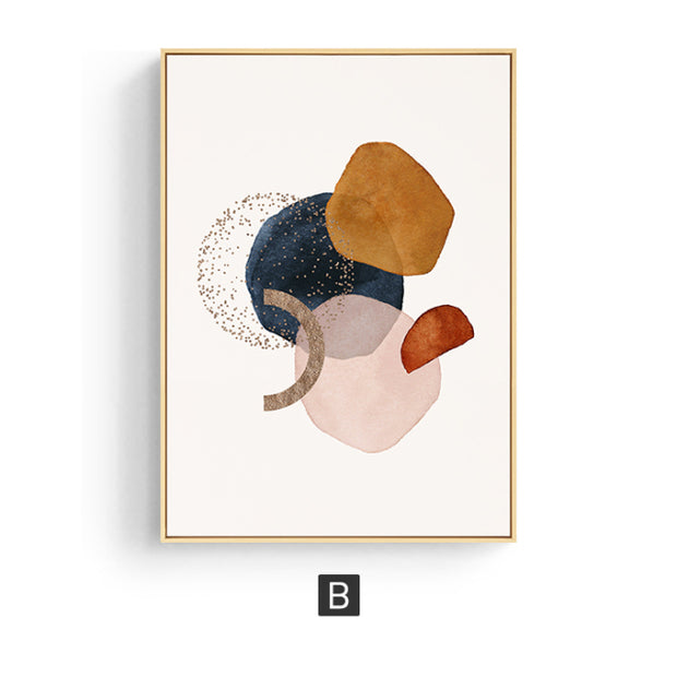 Abstract geometric line Morandi
