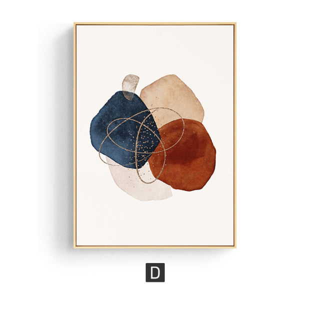 Abstract geometric line Morandi