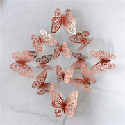 Hollow Butterfly Wall Sticker