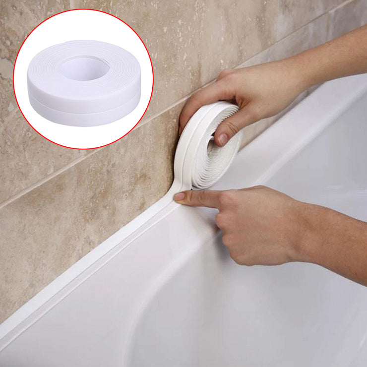 Tape Sink Bath Sealing