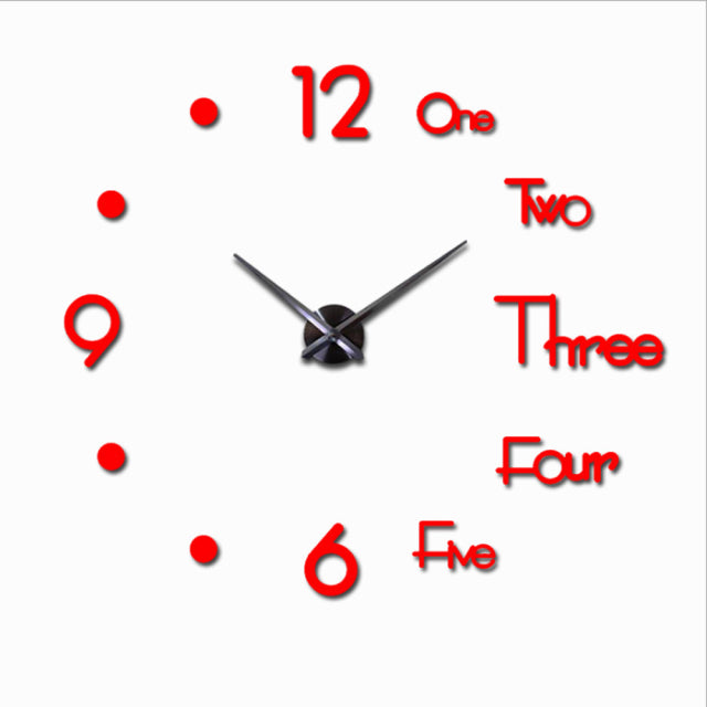 Fashion Watches Acrylic Mirror