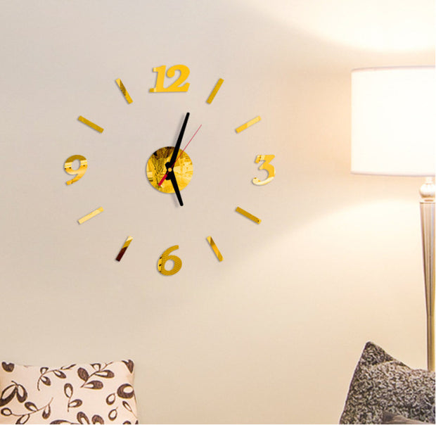 Big Size Geometry Wall Clock