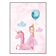 kindergarten wall painting girls