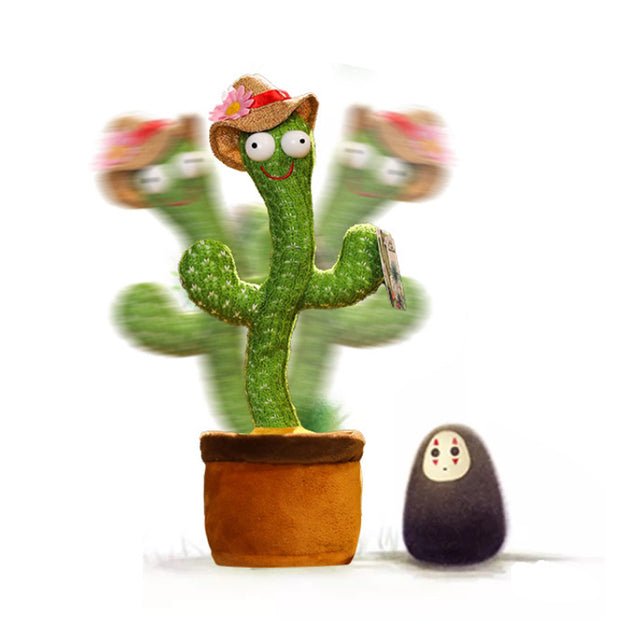 Dancing Cactus Electron Plush Toy