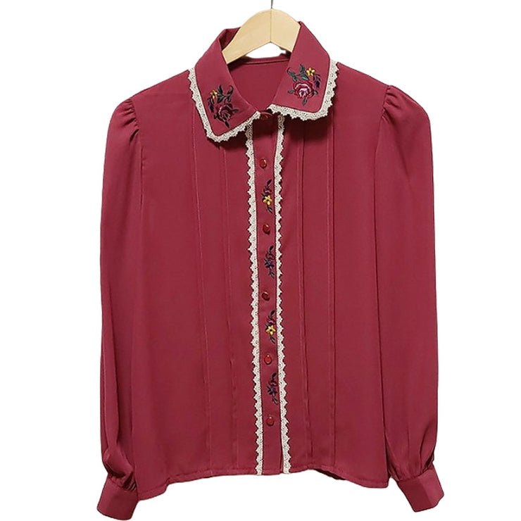 Spring Autumn Women Blouse